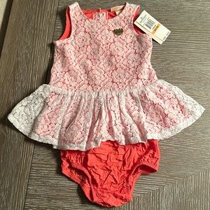 Juicy Couture 2 Piece Dress Set Size 12 mths-NWT